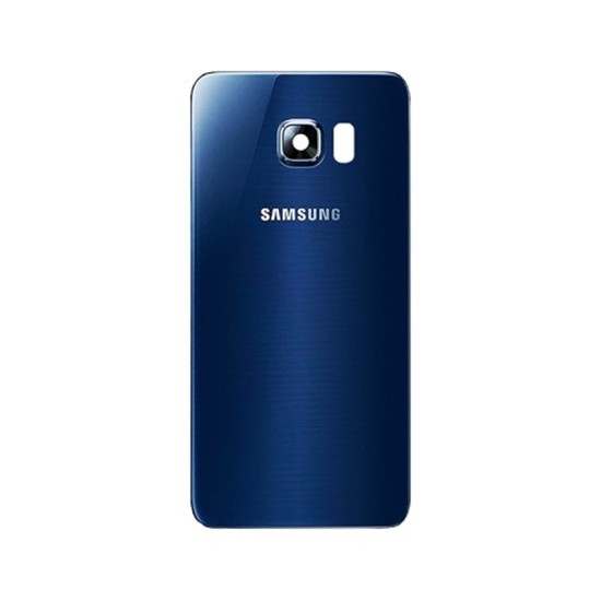 Back Cover with Camera Lens Samsung Galaxy S6 Edge Plus/G928 Blue